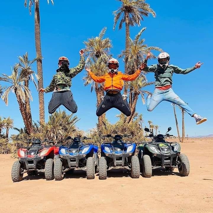 QUAD BIKE TOUR IN PALMERAIE MARRAKECH HALF DAY